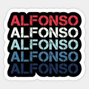 Alfonso Sticker